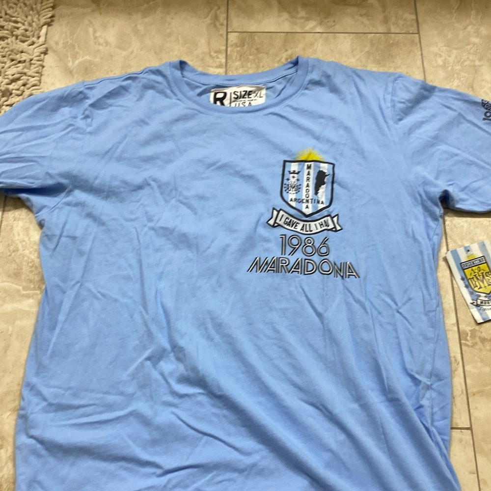 Maradona Vintage 1986 Argentina shirt